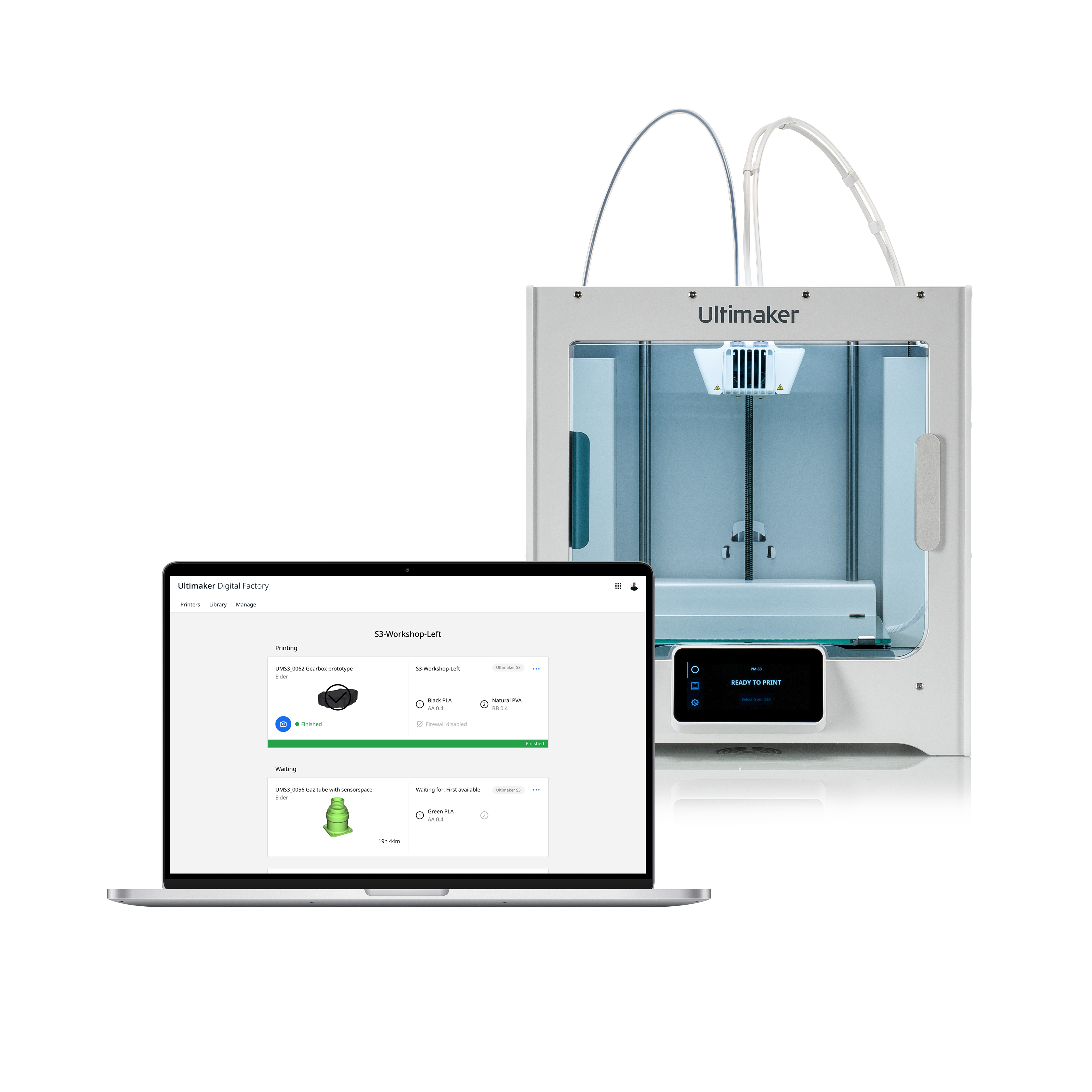 UltiMaker S3 3D Printer | 3DOLOGiE
